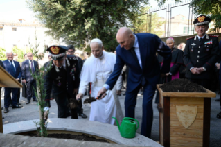 18-Santa Messa presso la Cappella della Stazione dei Carabinieri di Castel Gandolfo 