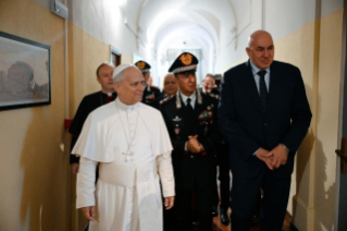 13-Santa Messa presso la Cappella della Stazione dei Carabinieri di Castel Gandolfo 