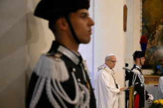 16-Santa Messa presso la Cappella della Stazione dei Carabinieri di Castel Gandolfo 