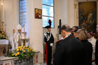 19-Santa Messa presso la Cappella della Stazione dei Carabinieri di Castel Gandolfo 