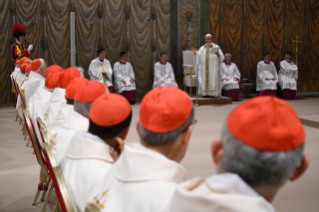 4-Holy Mass <i>pro Ecclesia</i> celebrated by the Roman Pontiff Leo XIV with the Cardinals
