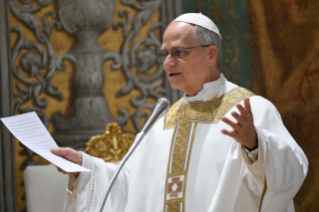 8-Holy Mass <i>pro Ecclesia</i> celebrated by the Roman Pontiff Leo XIV with the Cardinals