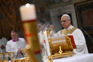 11-Holy Mass <i>pro Ecclesia</i> celebrated by the Roman Pontiff Leo XIV with the Cardinals