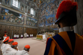 17-Holy Mass <i>pro Ecclesia</i> celebrated by the Roman Pontiff Leo XIV with the Cardinals
