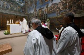 19-Holy Mass <i>pro Ecclesia</i> celebrated by the Roman Pontiff Leo XIV with the Cardinals