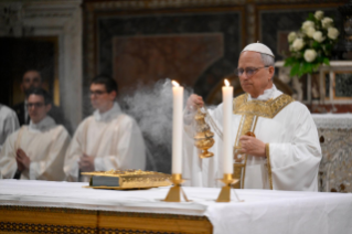 20-Holy Mass <i>pro Ecclesia</i> celebrated by the Roman Pontiff Leo XIV with the Cardinals