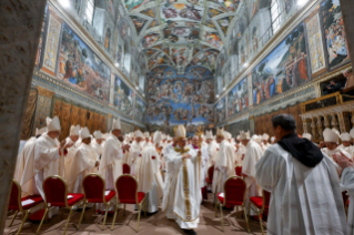 31-Holy Mass <i>pro Ecclesia</i> celebrated by the Roman Pontiff Leo XIV with the Cardinals