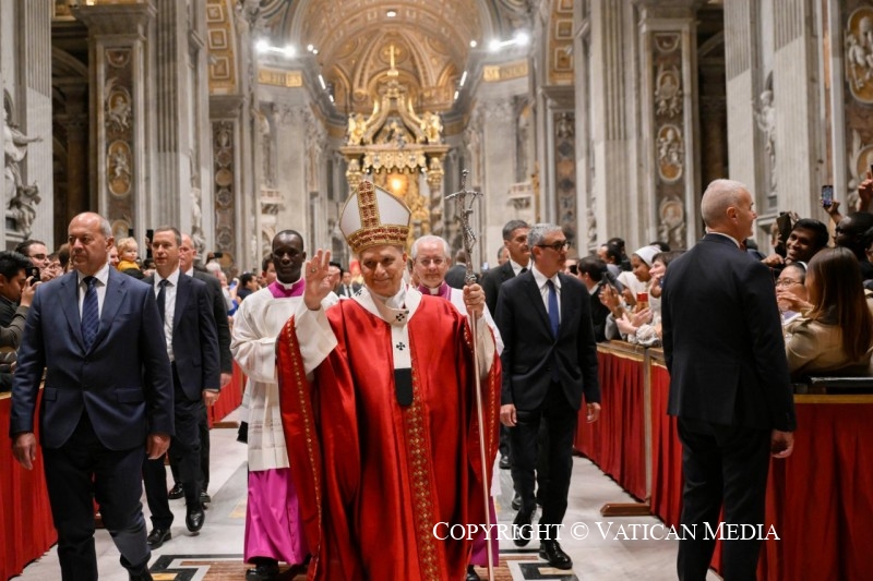 El Papa, con los educadores cristianos