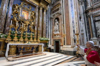 11-Visit to the Basilica of St. Mary Major and veneration of the Icon of the Blessed Virgin Mary ‘Salus Populi Romani’
