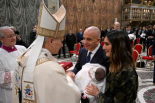 26-Fiesta del Bautismo del Se&ntilde;or - Santa Misa y bautismo de algunos ni&ntilde;os