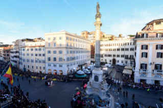 3-Solemnity of the Immaculate Conception of the Blessed Virgin Mary - Act of veneration of Mary Immaculate