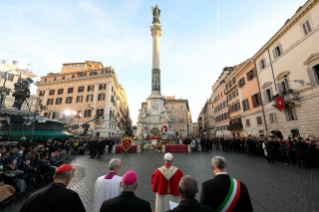 13-Solemnity of the Immaculate Conception of the Blessed Virgin Mary - Act of veneration of Mary Immaculate