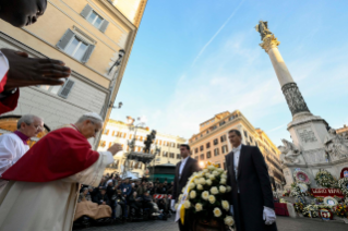 10-Solemnity of the Immaculate Conception of the Blessed Virgin Mary - Act of veneration of Mary Immaculate