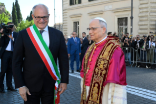 3-Homage of the Mayor and the City of Rome