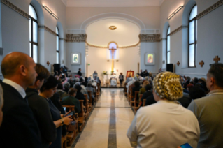 8-الزّيارة الرّسوليّة إلى تركيّا: زيارة إلى دار رعاية المسنّين لراهبات الفقراء الصّغيرات