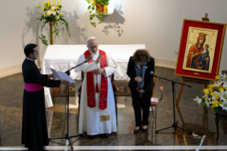 13-الزّيارة الرّسوليّة إلى تركيّا: زيارة إلى دار رعاية المسنّين لراهبات الفقراء الصّغيرات