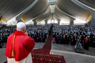 8-الزّيارة الرّسوليّة إلى لبنان: لقاء مع الأساقفة والكهنة والمكرَّسين والمكرّسات والعاملين الرَّعويّين 