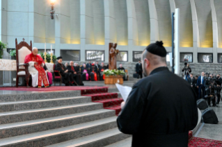 16-الزّيارة الرّسوليّة إلى لبنان: لقاء مع الأساقفة والكهنة والمكرَّسين والمكرّسات والعاملين الرَّعويّين 