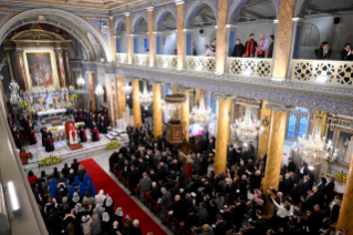5-Apostolic Journey to T&uuml;rkiye: Prayer Meeting with Bishops, Priests, Deacons, Consecrated Men and Women, and Pastoral Workers