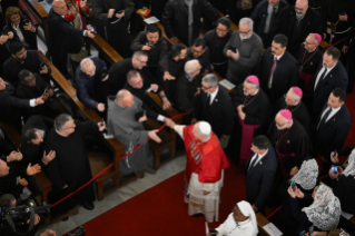 8-Apostolic Journey to T&uuml;rkiye: Prayer Meeting with Bishops, Priests, Deacons, Consecrated Men and Women, and Pastoral Workers