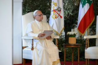 1-Viaggio Apostolico in Libano: Cermonia di congedo  