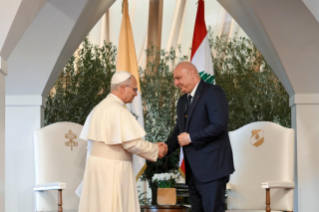 10-Viaggio Apostolico in Libano: Cermonia di congedo  
