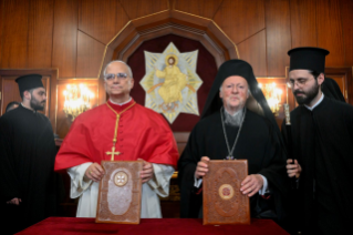 7-Viaggio Apostolico in T&uuml;rkiye: Dichiarazione Congiunta del Santo Padre Leone XIV e di S.S. Bartolomeo I