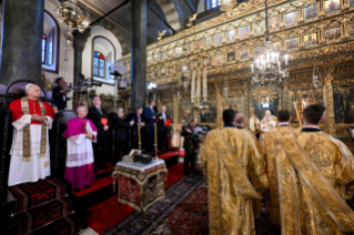 3-Viaje apost&oacute;lico a T&uuml;rkiye: Divina Liturgia en la Iglesia Patriarcal de San Jorge