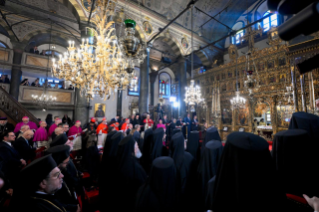 5-Viaje apost&oacute;lico a T&uuml;rkiye: Divina Liturgia en la Iglesia Patriarcal de San Jorge
