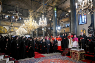6-Viaje apost&oacute;lico a T&uuml;rkiye: Divina Liturgia en la Iglesia Patriarcal de San Jorge