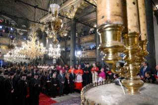 12-Viaje apost&oacute;lico a T&uuml;rkiye: Divina Liturgia en la Iglesia Patriarcal de San Jorge
