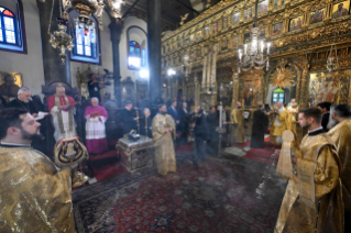 20-Viaje apost&oacute;lico a T&uuml;rkiye: Divina Liturgia en la Iglesia Patriarcal de San Jorge