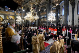 22-Viaje apost&oacute;lico a T&uuml;rkiye: Divina Liturgia en la Iglesia Patriarcal de San Jorge