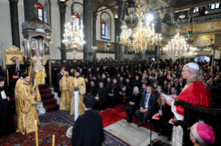 29-Viaje apost&oacute;lico a T&uuml;rkiye: Divina Liturgia en la Iglesia Patriarcal de San Jorge