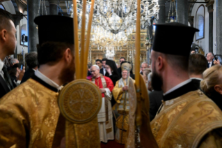 31-Viaje apost&oacute;lico a T&uuml;rkiye: Divina Liturgia en la Iglesia Patriarcal de San Jorge