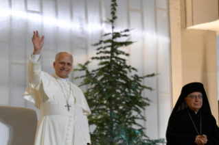 2-Viaje apost&oacute;lico al L&iacute;bano: Encuentro con los j&oacute;venes en la plaza frente al Patriarcado de Antioqu&iacute;a de los maronitas 