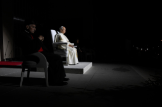11-Viaje apost&oacute;lico al L&iacute;bano: Encuentro con los j&oacute;venes en la plaza frente al Patriarcado de Antioqu&iacute;a de los maronitas 