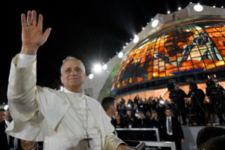 14-Viaje apost&oacute;lico al L&iacute;bano: Encuentro con los j&oacute;venes en la plaza frente al Patriarcado de Antioqu&iacute;a de los maronitas 