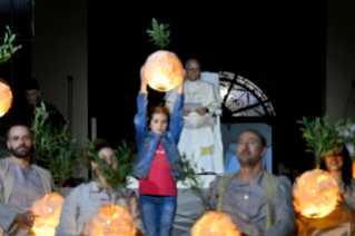 19-Viaje apost&oacute;lico al L&iacute;bano: Encuentro con los j&oacute;venes en la plaza frente al Patriarcado de Antioqu&iacute;a de los maronitas 