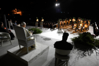 24-Viaje apost&oacute;lico al L&iacute;bano: Encuentro con los j&oacute;venes en la plaza frente al Patriarcado de Antioqu&iacute;a de los maronitas 