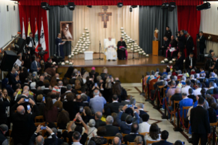 1-Voyage apostolique au Liban : Visite aux op&eacute;rateurs et aux patients de l'h&ocirc;pital &laquo; de la Croix &raquo; (Jal ed Dib)