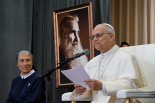 13-Voyage apostolique au Liban : Visite aux op&eacute;rateurs et aux patients de l'h&ocirc;pital &laquo; de la Croix &raquo; (Jal ed Dib)