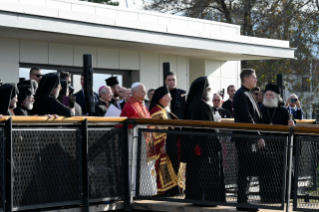 1-Viaje apost&oacute;lico a T&uuml;rkiye: Encuentro ecum&eacute;nico de oraci&oacute;n cerca de las excavaciones arqueol&oacute;gicas de la antigua Bas&iacute;lica de San Ne&oacute;fito en İznik 