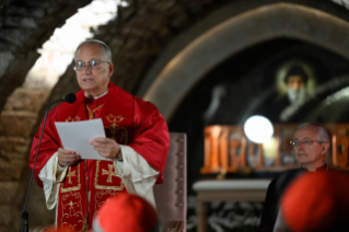 3-Viaggio Apostolico in Libano: Visita e Preghiera sulla Tomba di San Charbel Maklūf  