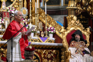 13-Apostolic Journey to T&uuml;rkiye: Prayer Visit to the Armenian Apostolic Cathedral