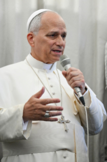 11-Apostolic Journey to T&uuml;rkiye and Lebanon: Press Conference during the flight to Rome
