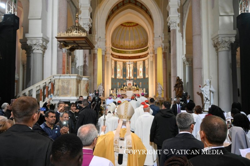 2-Viaje apost&oacute;lico a Argelia: Santa Misa en la Bas&iacute;lica de San Agust&iacute;n