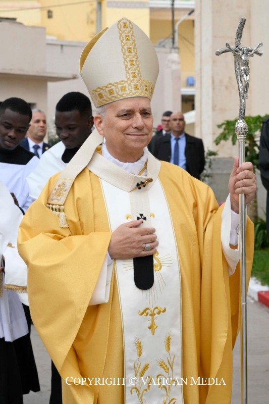 1-Viaje apost&oacute;lico a Argelia: Santa Misa en la Bas&iacute;lica de San Agust&iacute;n