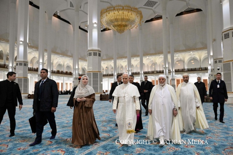 14-Viaje apost&oacute;lico a Argelia: Visita a la Gran Mezquita de Argel
