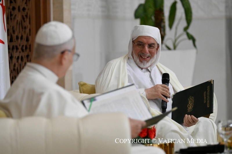 10-Viaje apost&oacute;lico a Argelia: Visita a la Gran Mezquita de Argel